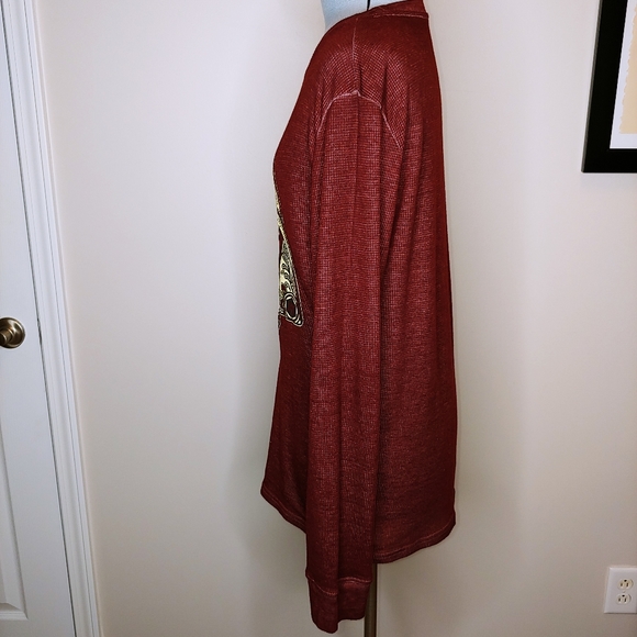 Fifth Sun Star Wars Darkside Darth Vader sugar skull long sleeve EUC - Picture 4 of 8